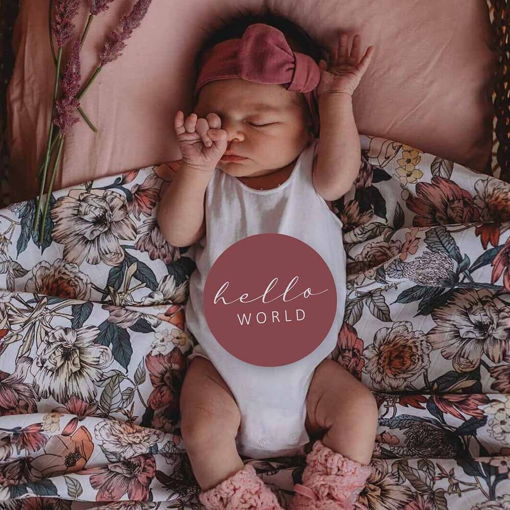 Australiana & Rust Reversible Milestone Cards - Image 4