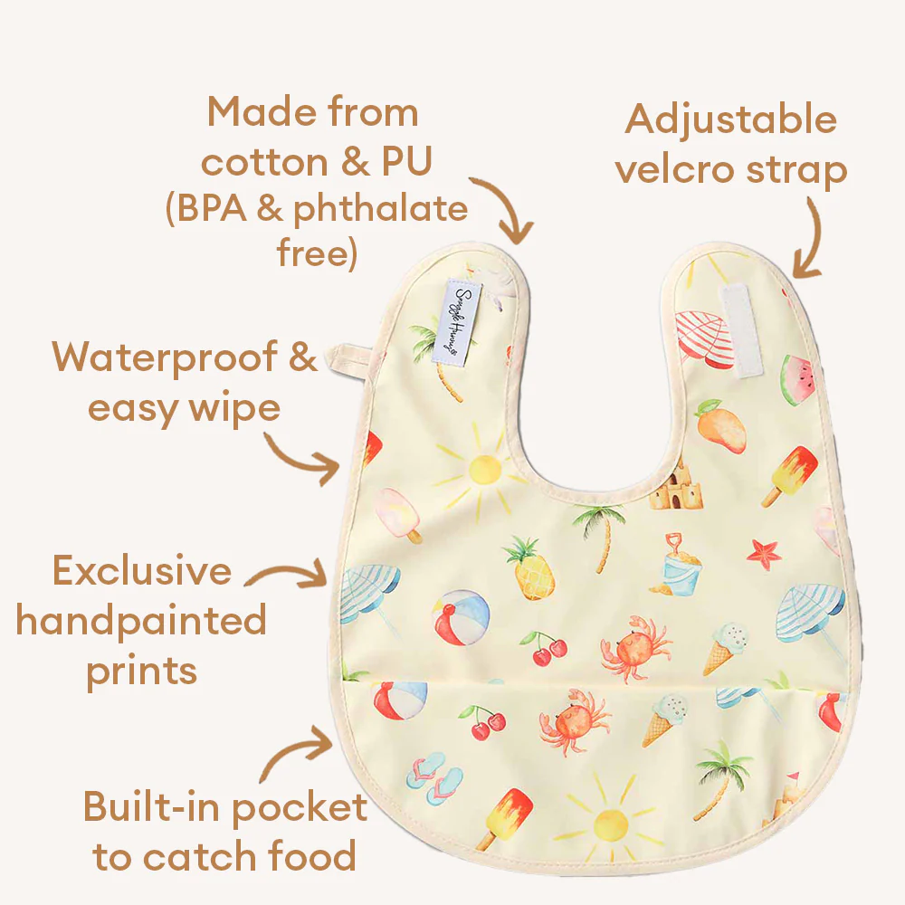 Beach Fun Snuggle Bib - Image 4