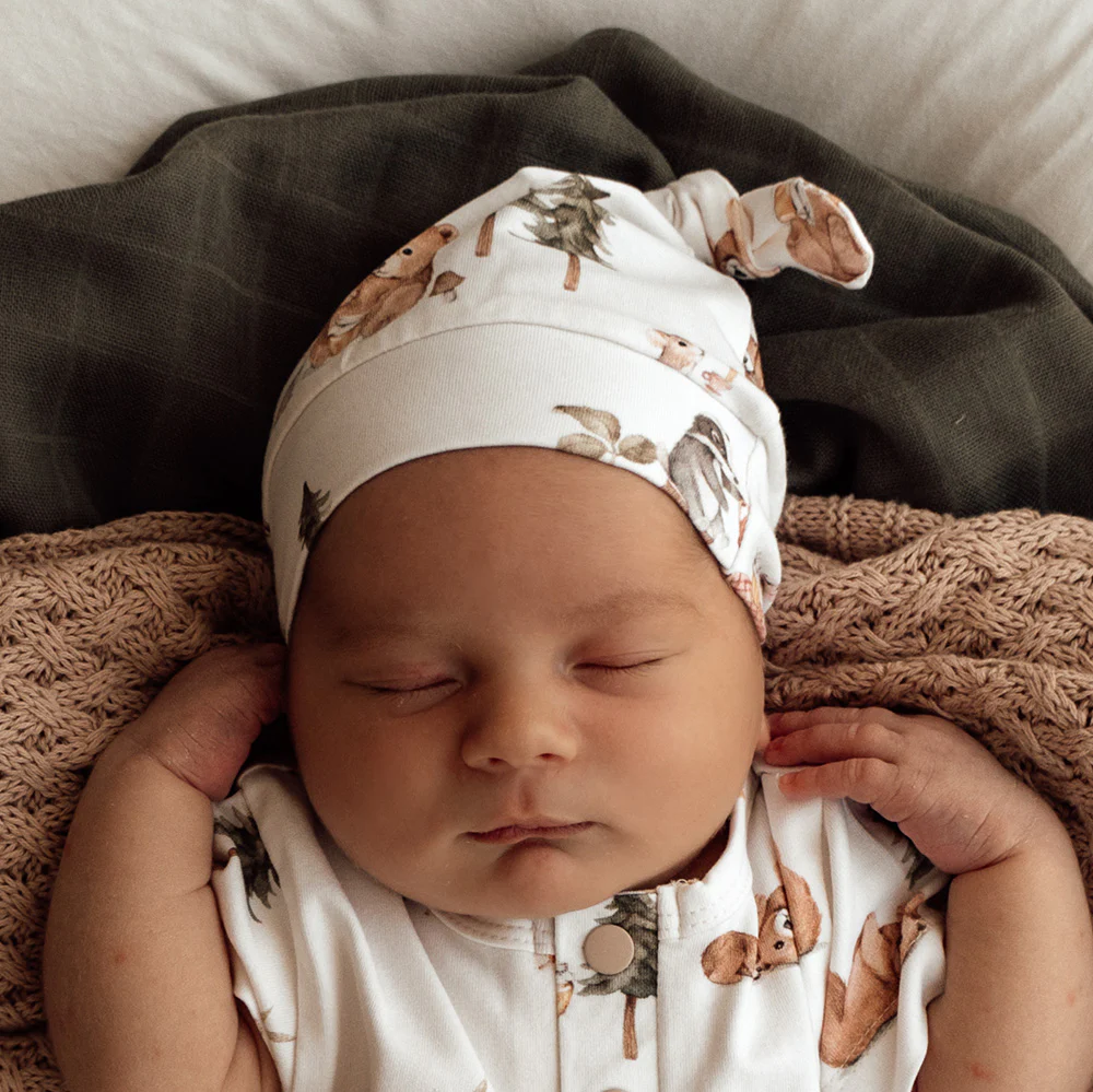 Bears Organic Knotted Beanie - Image 3