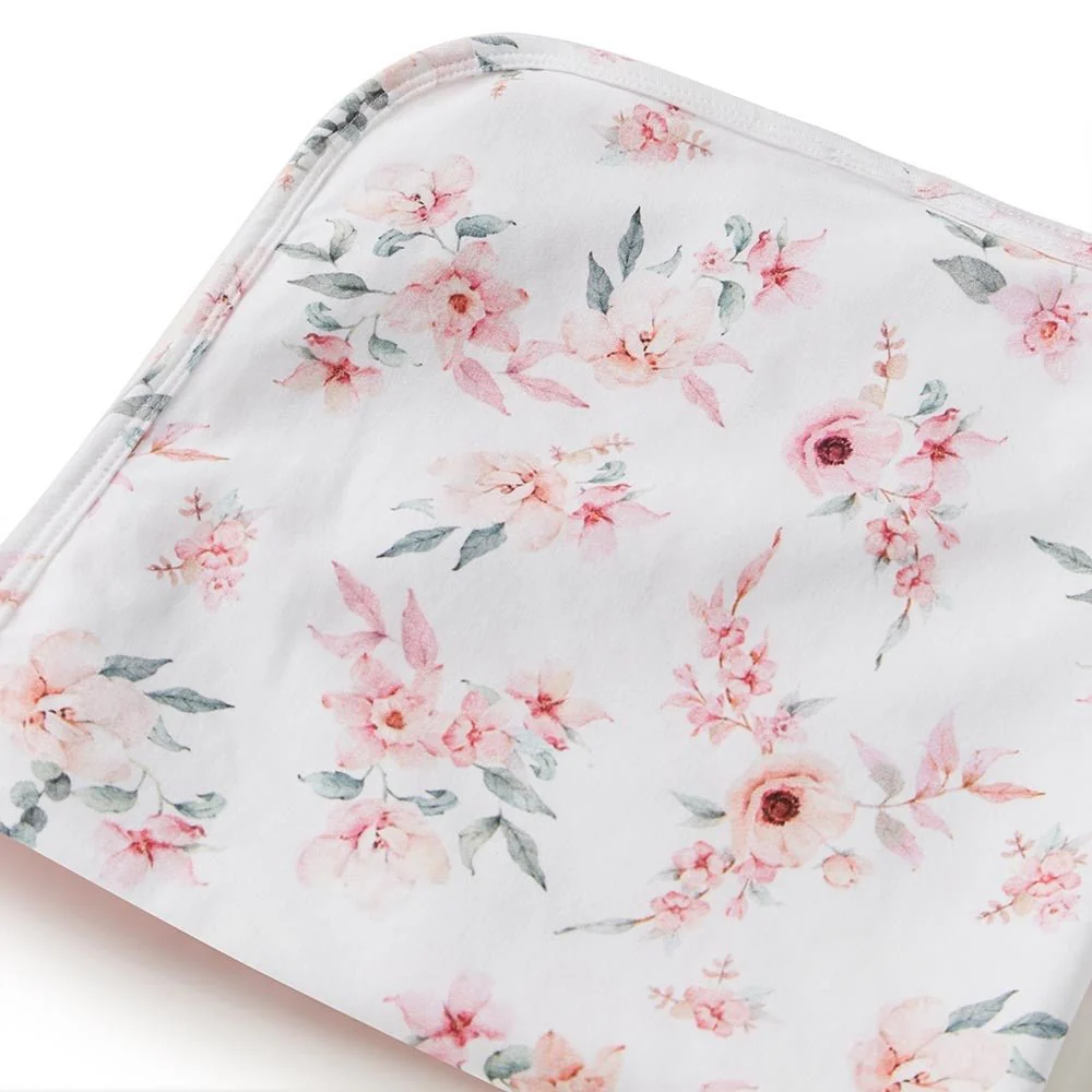 Camille Organic Jersey Wrap & Topknot Set - Image 3