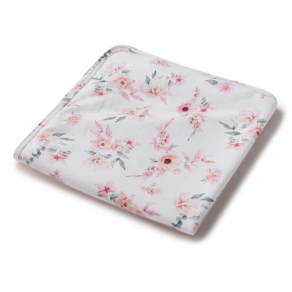 Camille Organic Jersey Wrap & Topknot Set - Image 4