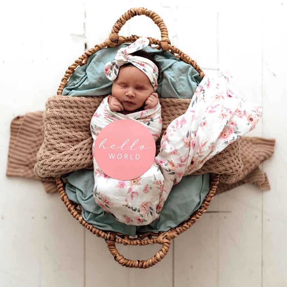 Camille Organic Muslin Wrap - Image 6