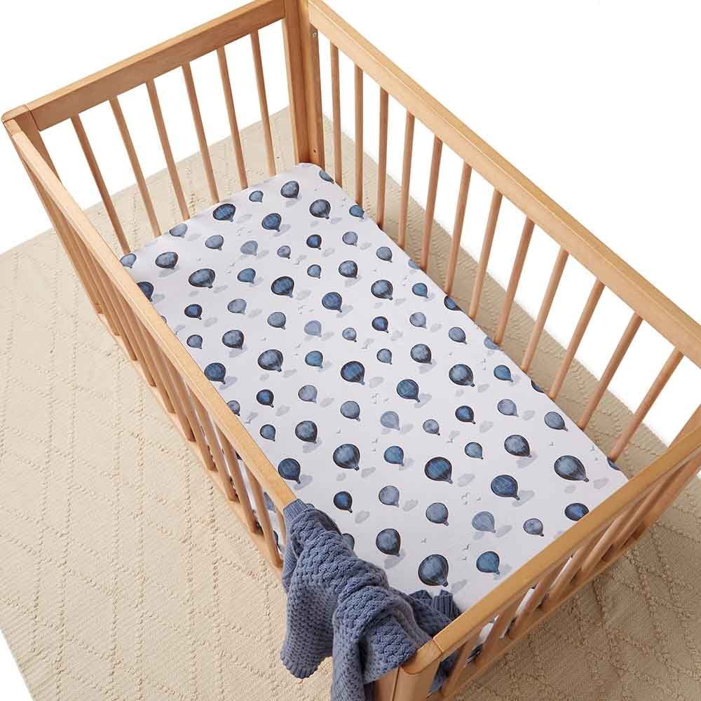 Cloud Chaser Organic Fitted Cot Sheet - Image 4