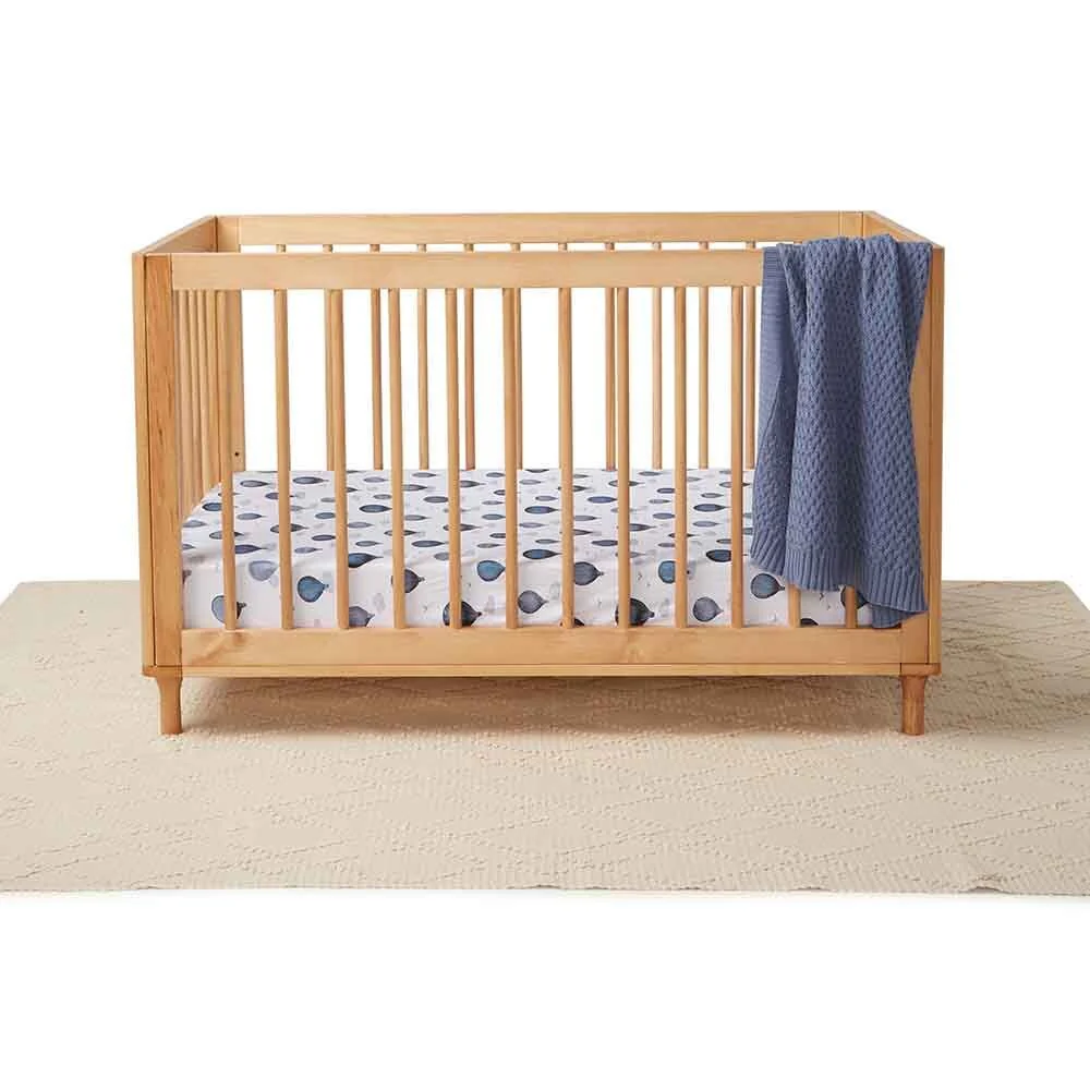 Cloud Chaser Organic Fitted Cot Sheet - Image 5