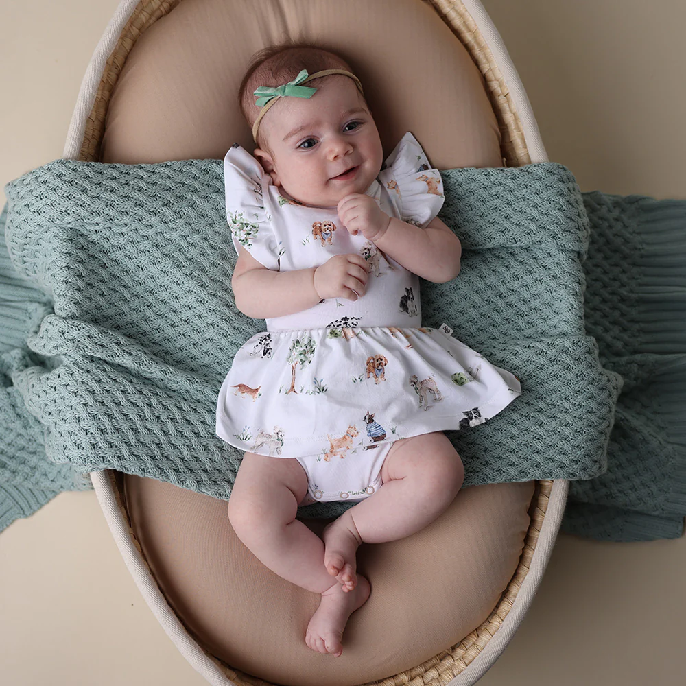 Dog Park Short Sleeve Organic Dress - Image 11