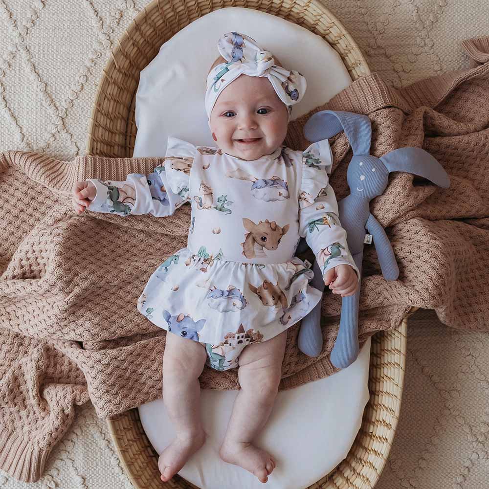 Dragon Long Sleeve Organic Dress - Image 3