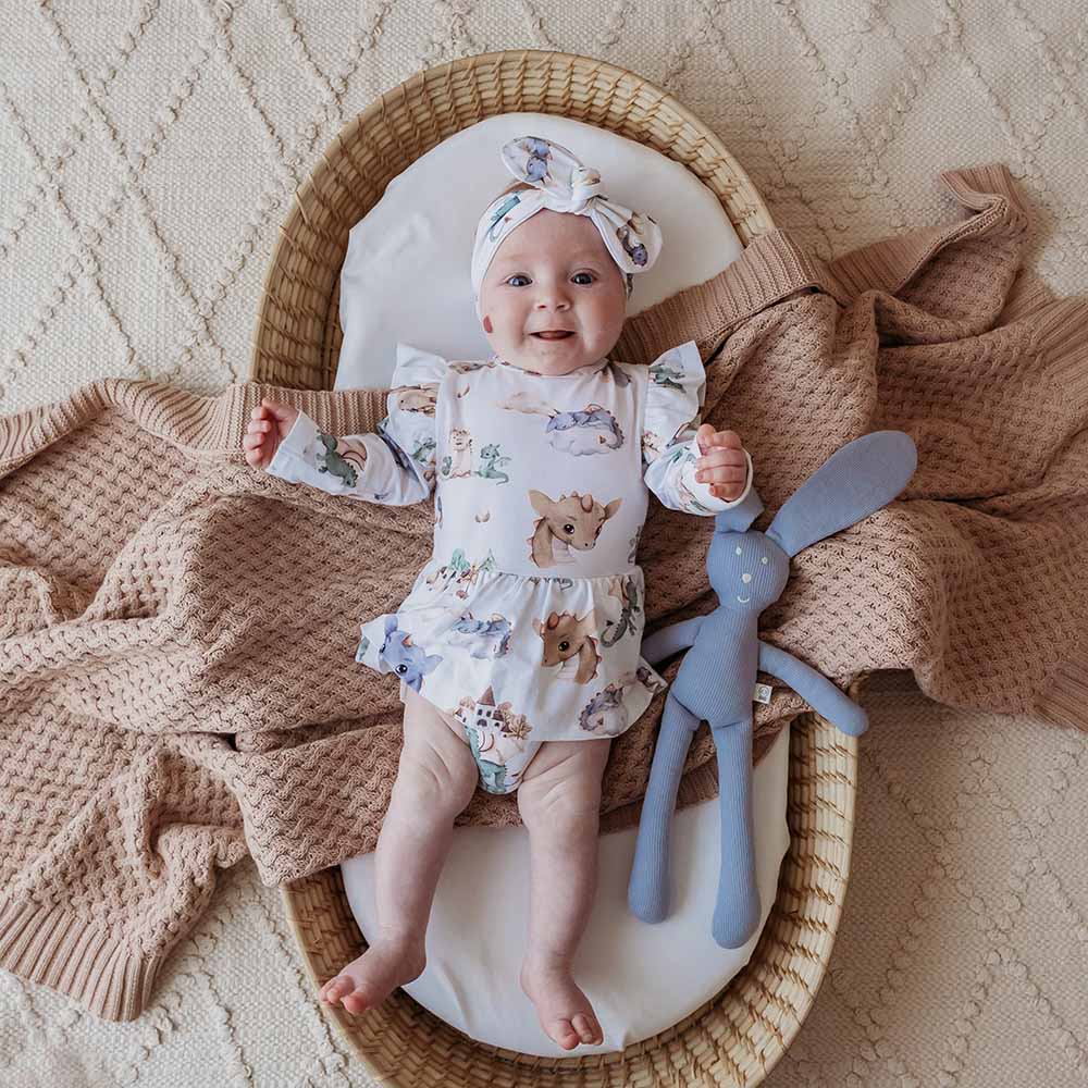 Dragon Long Sleeve Organic Dress - Image 7