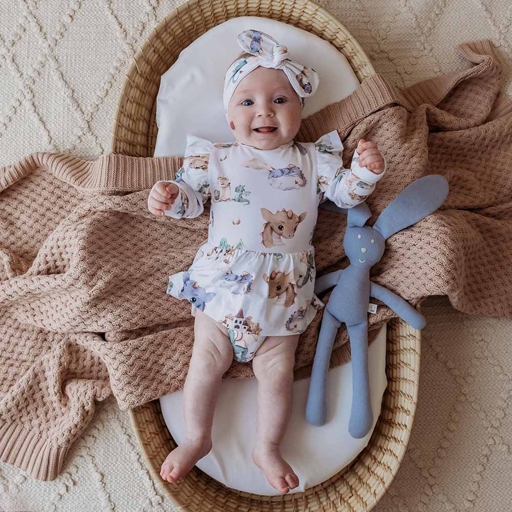 Dragon Long Sleeve Organic Dress - Image 9