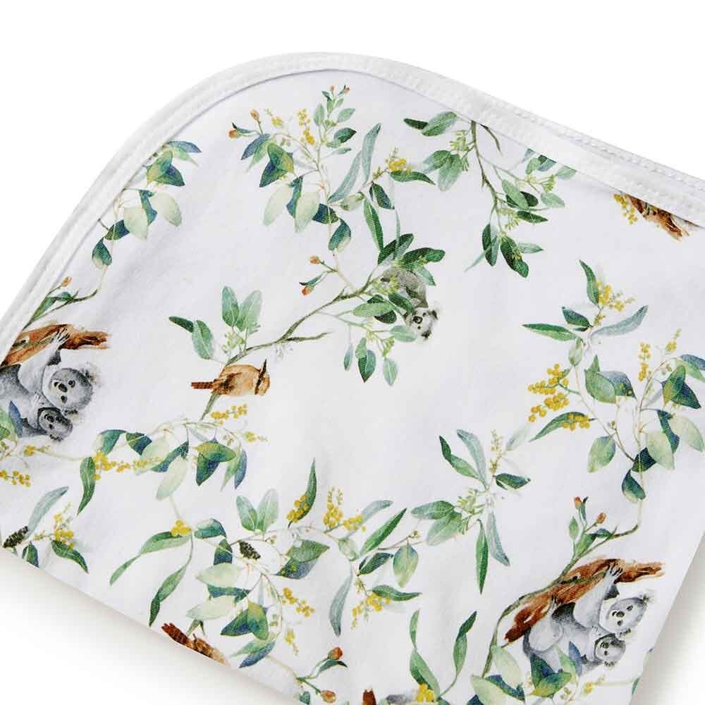 Eucalypt Organic Jersey Wrap & Beanie Set - Image 5