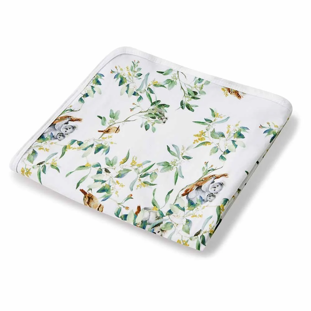 Eucalypt Organic Jersey Wrap & Beanie Set - Image 6