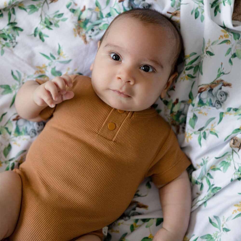 Eucalypt Organic Jersey Wrap & Beanie Set - Image 9