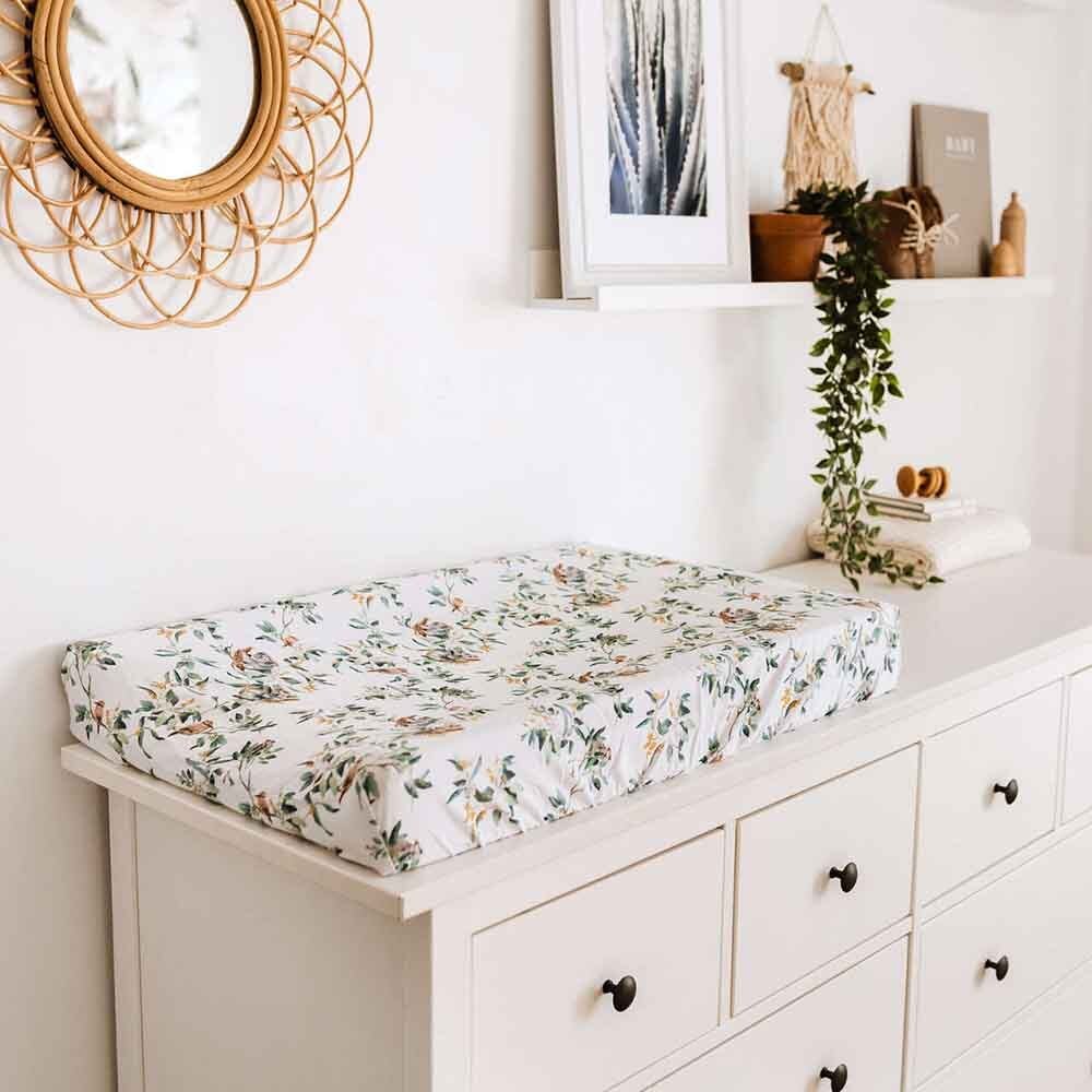 Eucalypt Organic Bassinet Sheet / Change Pad Cover - Image 8