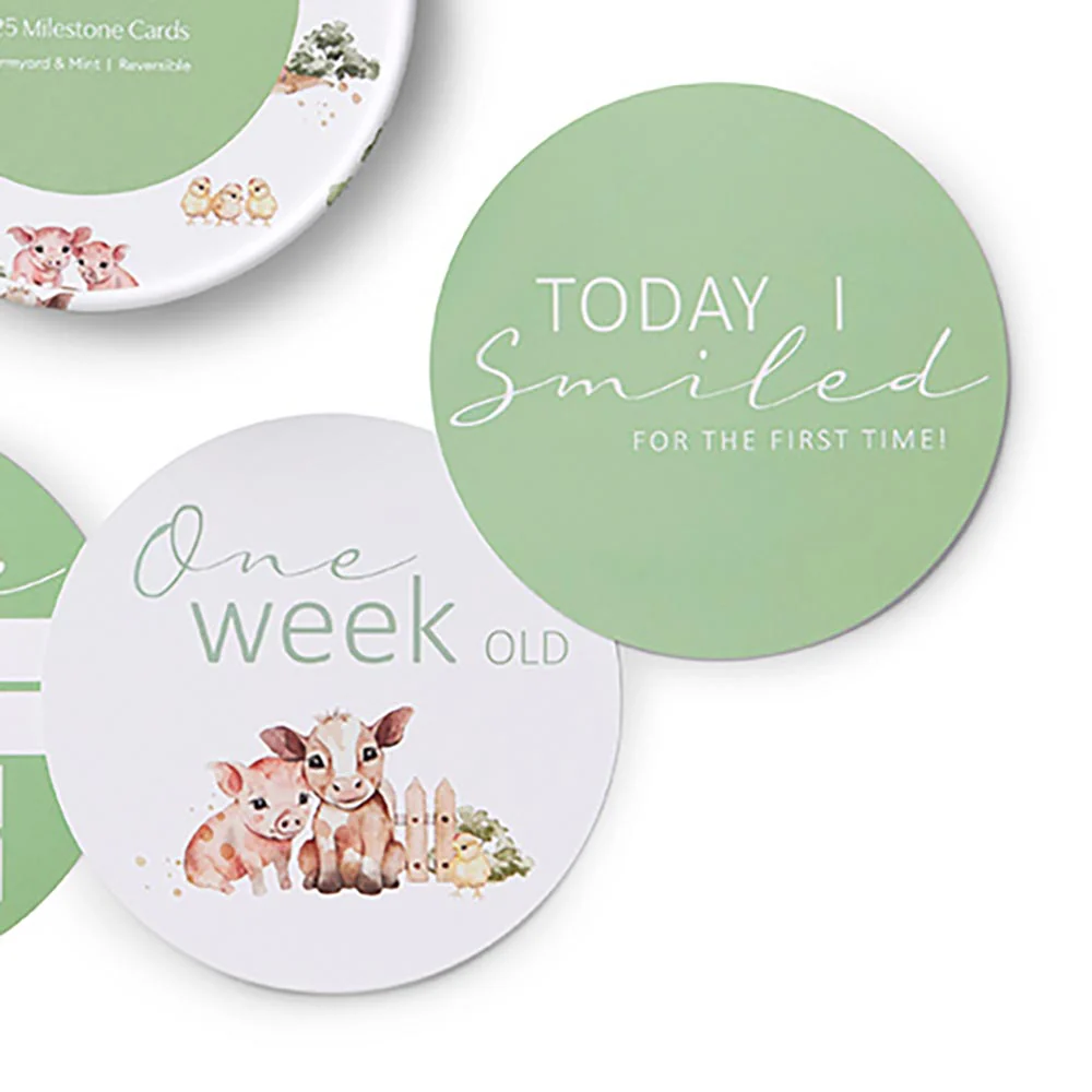 Farm & Mint Reversible Milestone Cards - Image 4