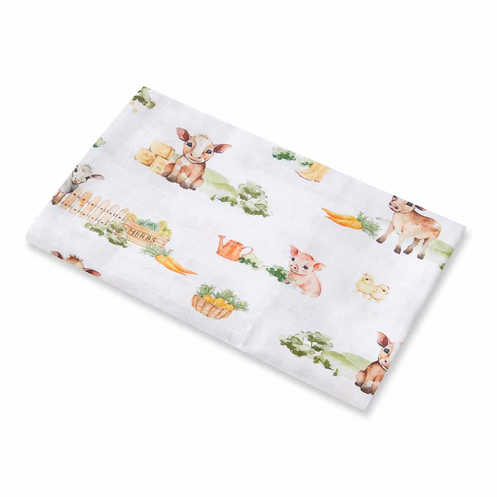 Farm Organic Muslin Wrap - Image 5