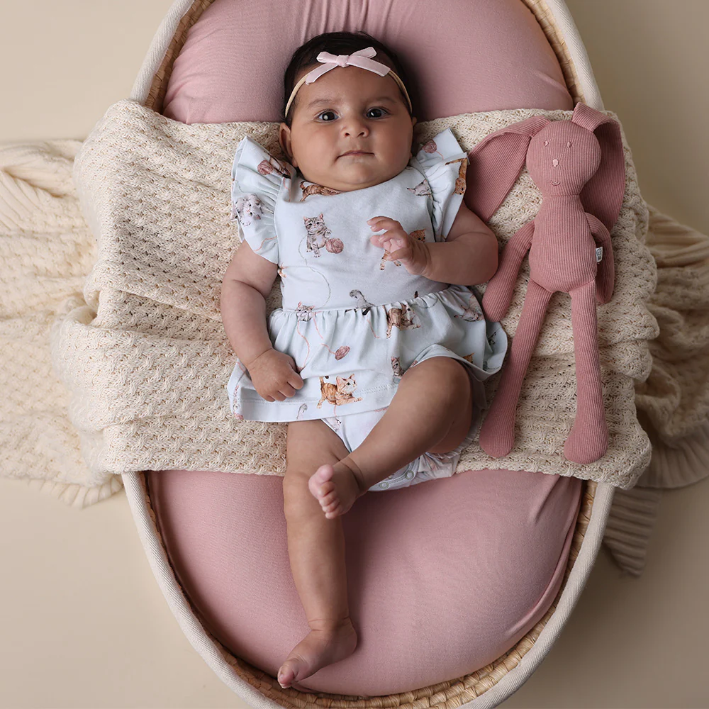 Kittens Short Sleeve Organic Dress - Image 8