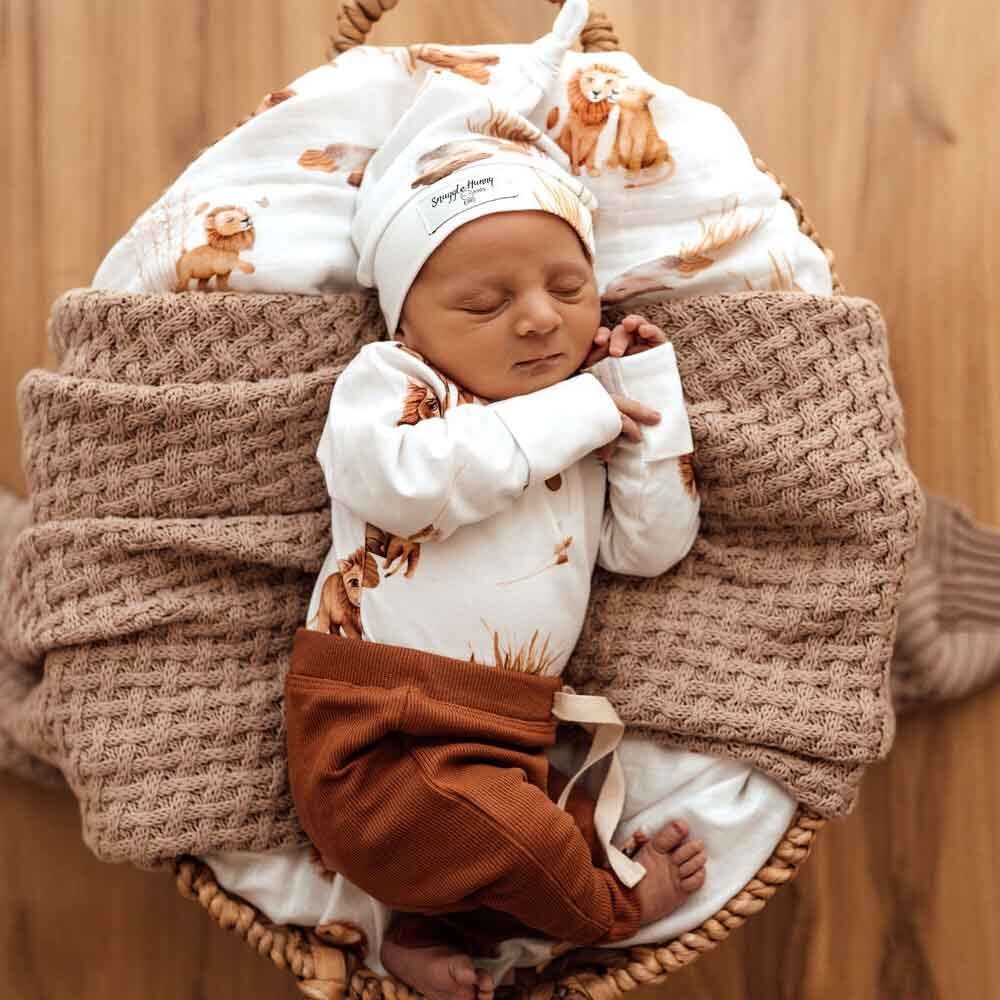 Lion Organic Knotted Beanie - Image 5