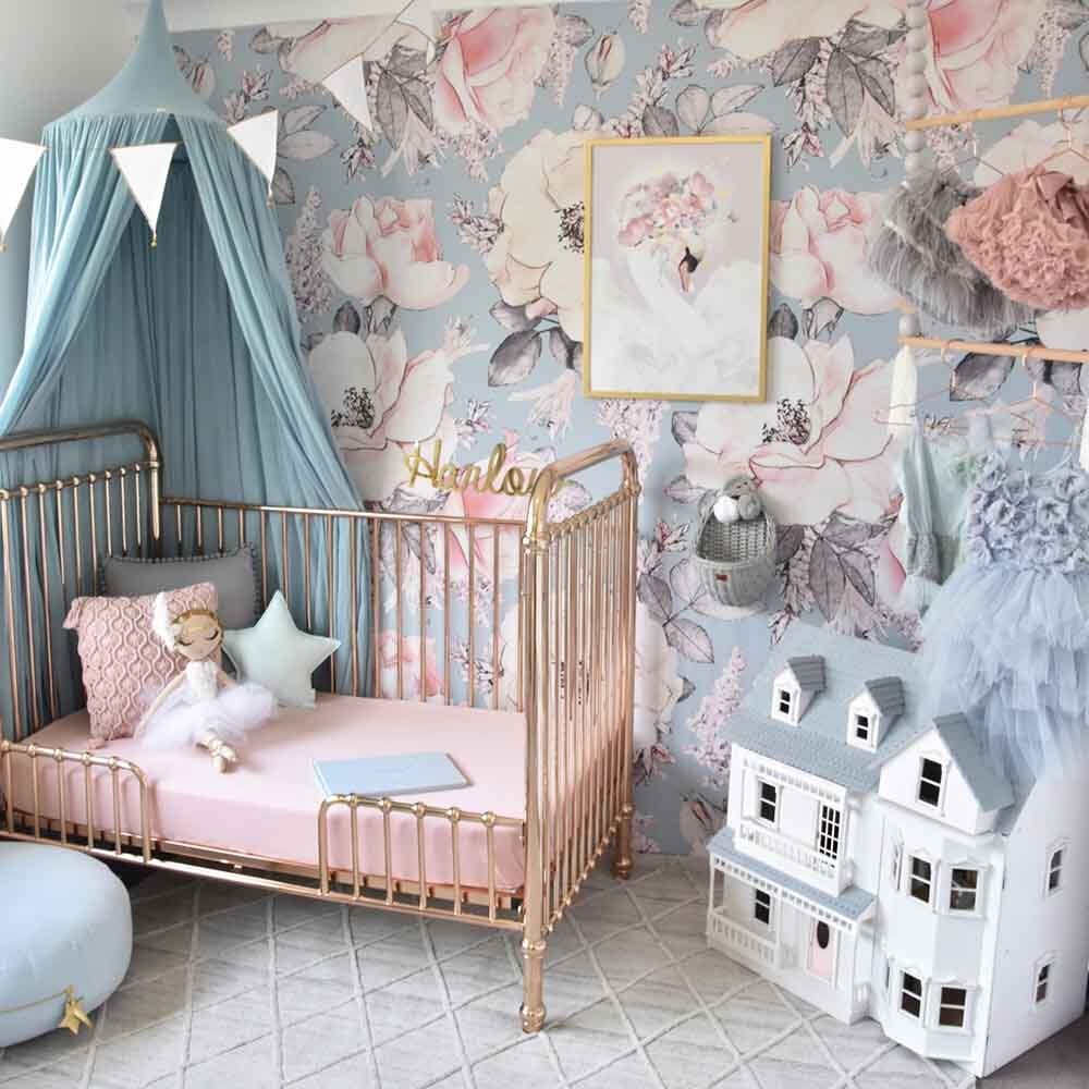 Lullaby Pink Organic Fitted Cot Sheet - Image 8