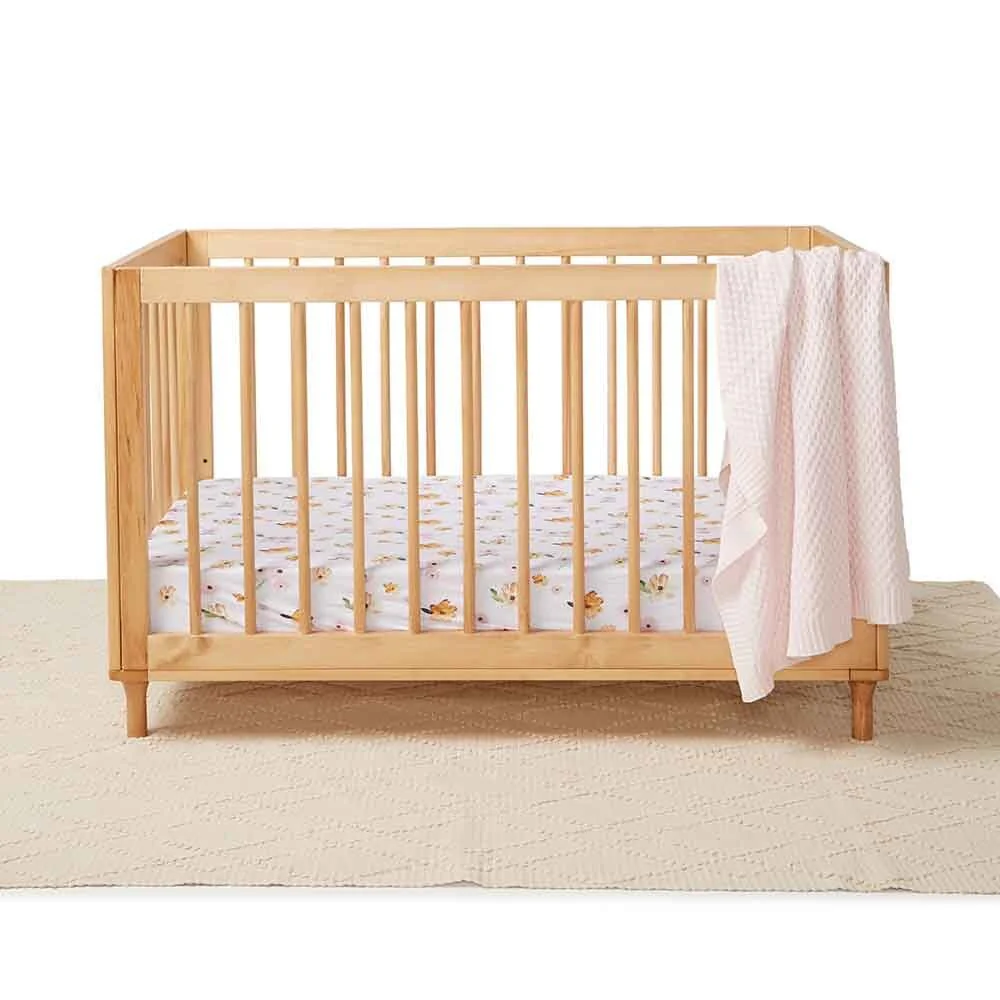 Poppy Organic Fitted Cot Sheet - Image 4