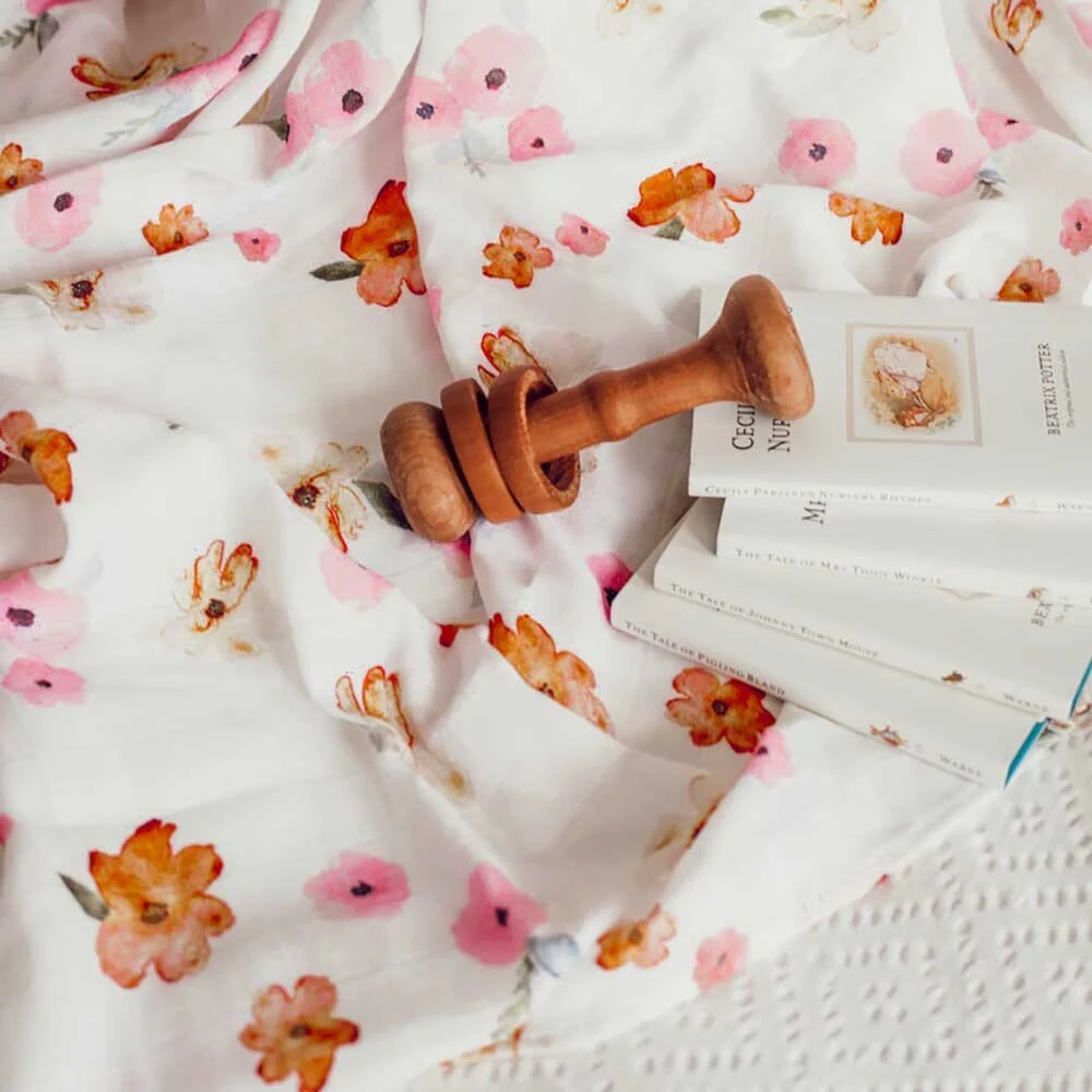 Poppy Organic Muslin Wrap - Image 4