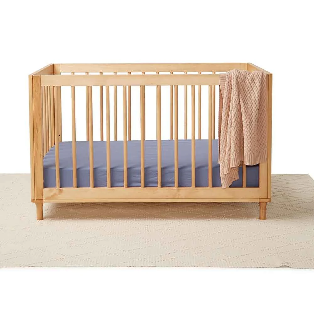 Reign Organic Fitted Cot Sheet - Image 4