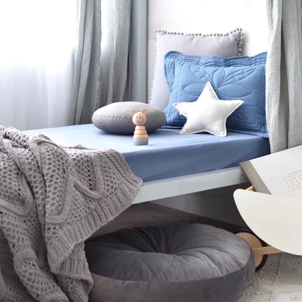 Reign Organic Fitted Cot Sheet - Image 7