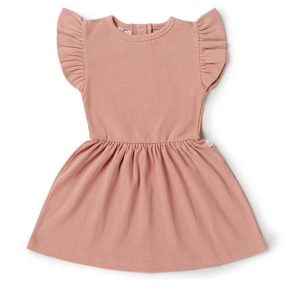 Rose Short Sleeve Organic Dress - Image 10
