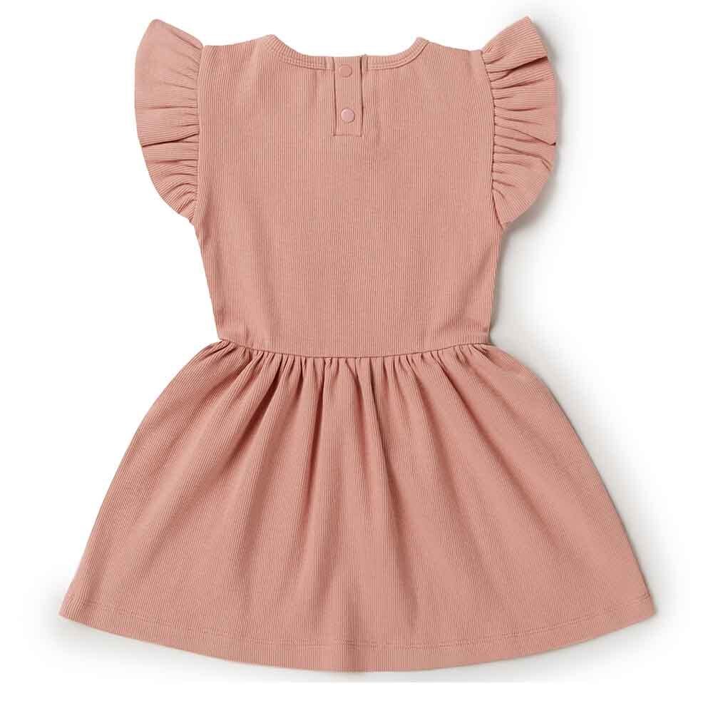 Rose Short Sleeve Organic Dress - Image 12