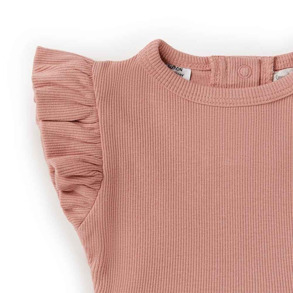 Rose Short Sleeve Organic Dress - Image 6