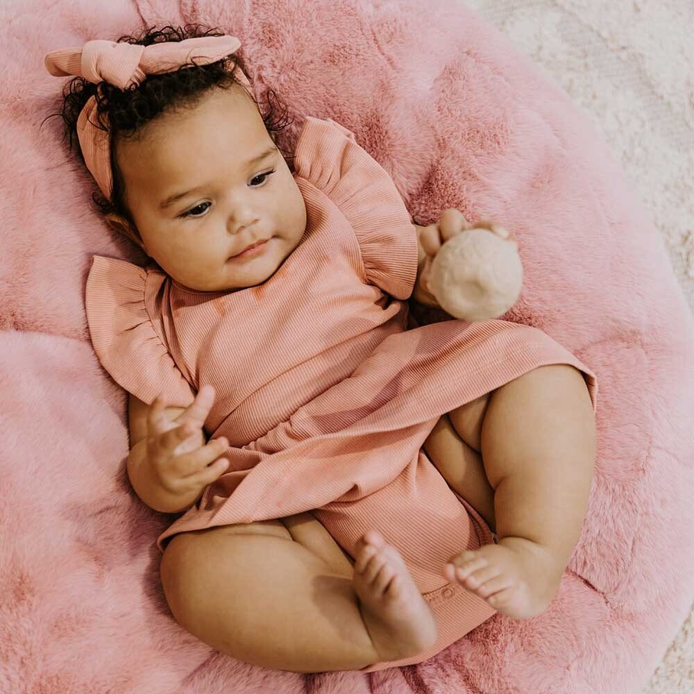 Rose Short Sleeve Organic Dress - Image 7