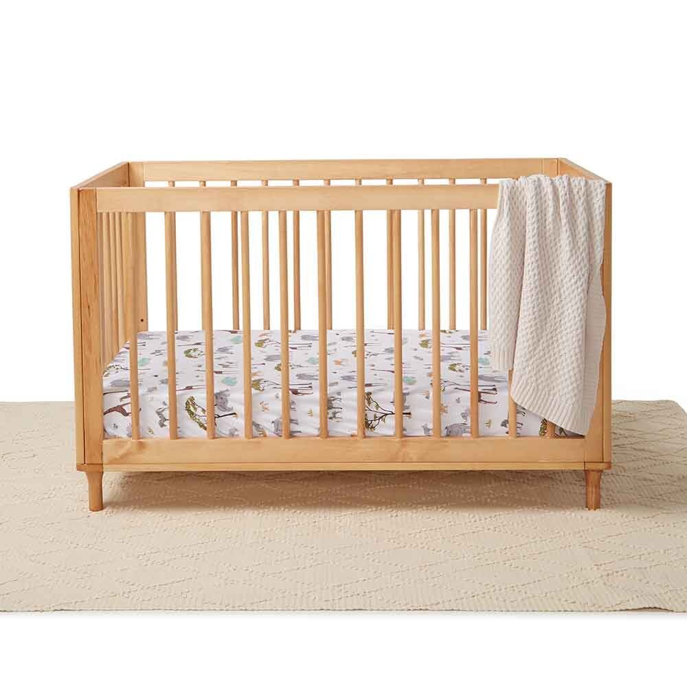 Safari Organic Fitted Cot Sheet - Image 4
