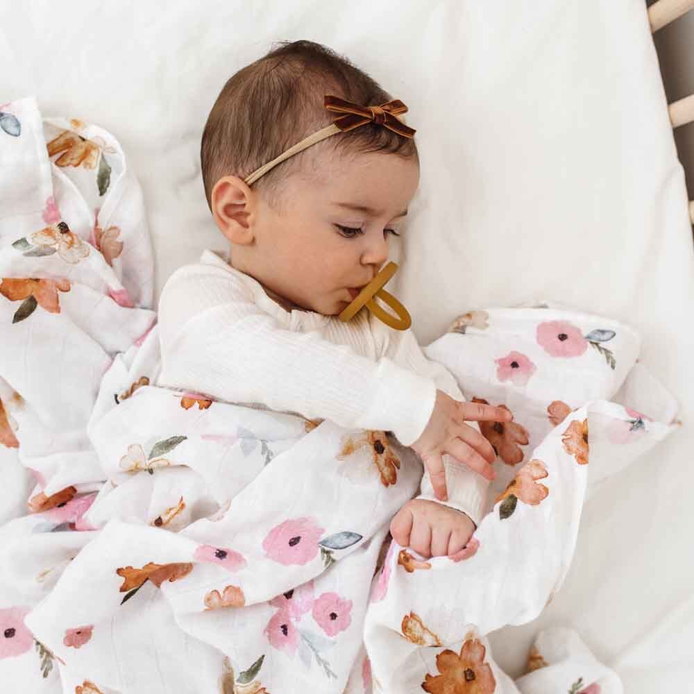 Toffee Velvet Bow - Image 5