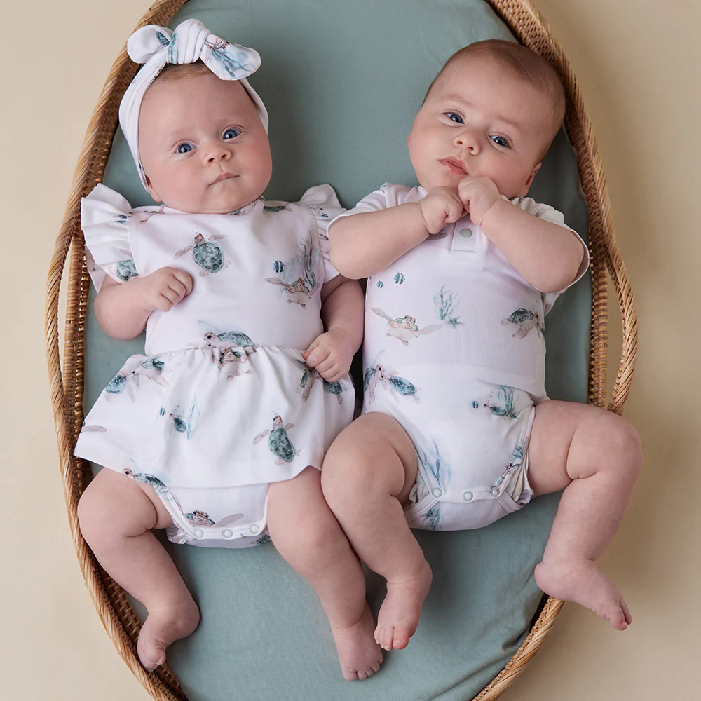 Turtle Short Sleeve Organic Dress - Image 15