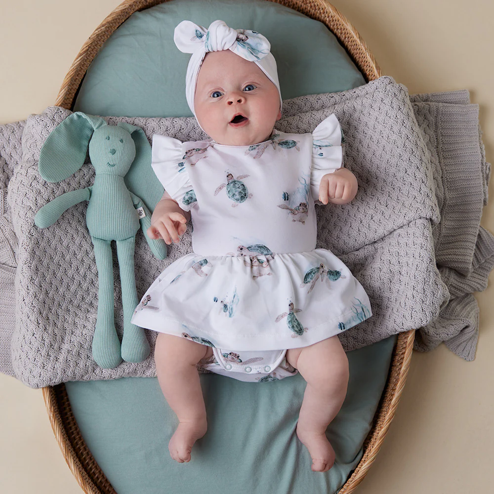 Turtle Short Sleeve Organic Dress - Image 11