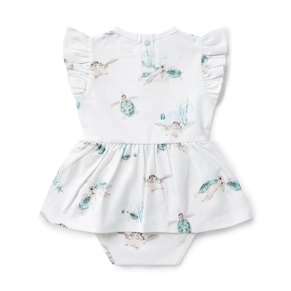 Turtle Short Sleeve Organic Dress - Image 12