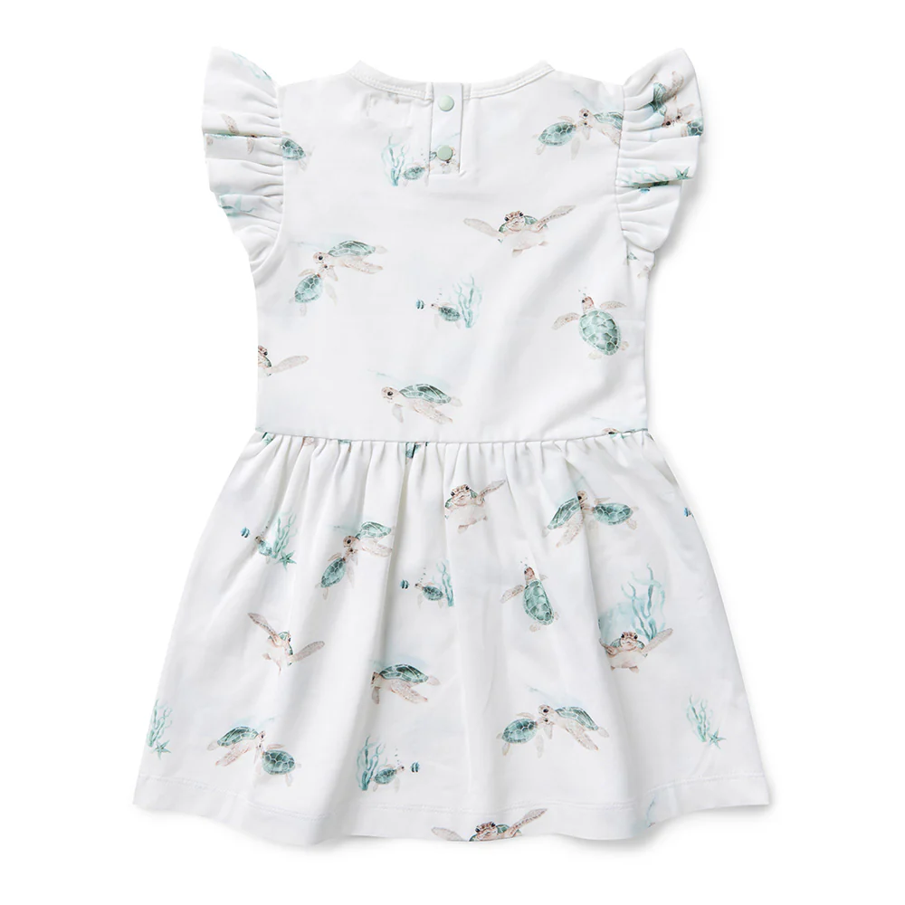 Turtle Short Sleeve Organic Dress - Image 13