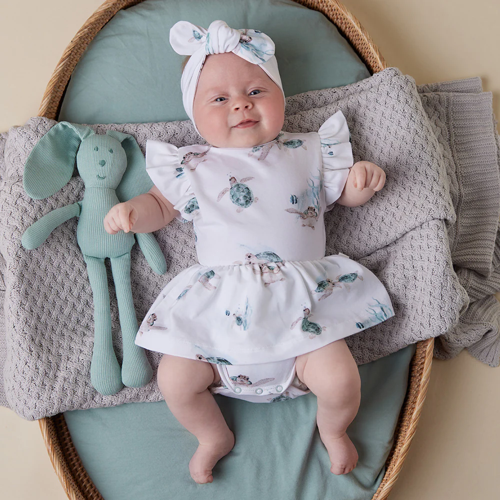 Turtle Short Sleeve Organic Dress - Image 14