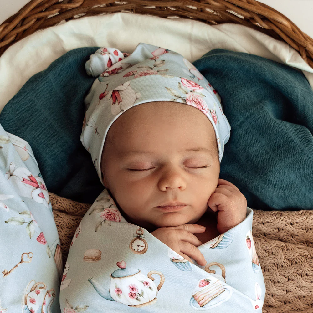 White Rabbit Organic Knotted Beanie - Image 3